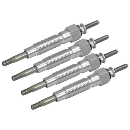 Set of 4 Glow Plugs for Mitsubishi Montero Shogun (1994–1997)