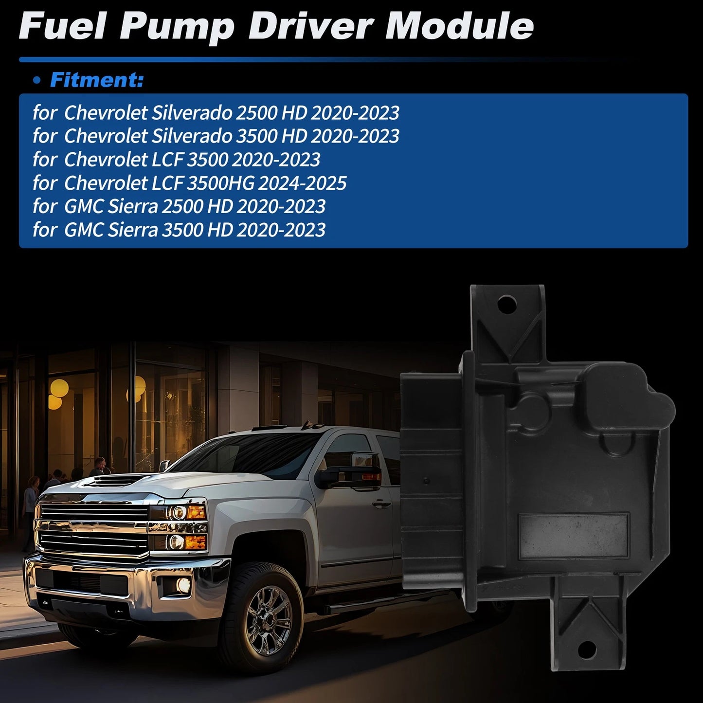 Fuel Pump Control Module No.13526238 for Chevrolet Silverado 2500 HD (2020–2023)