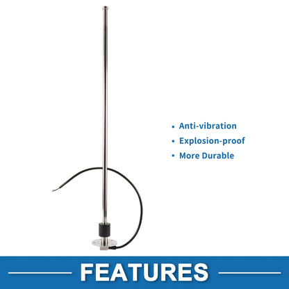 Fuel Sending Unit and Gauge Kit 240-33 Ohm for Boat Car Vehicle