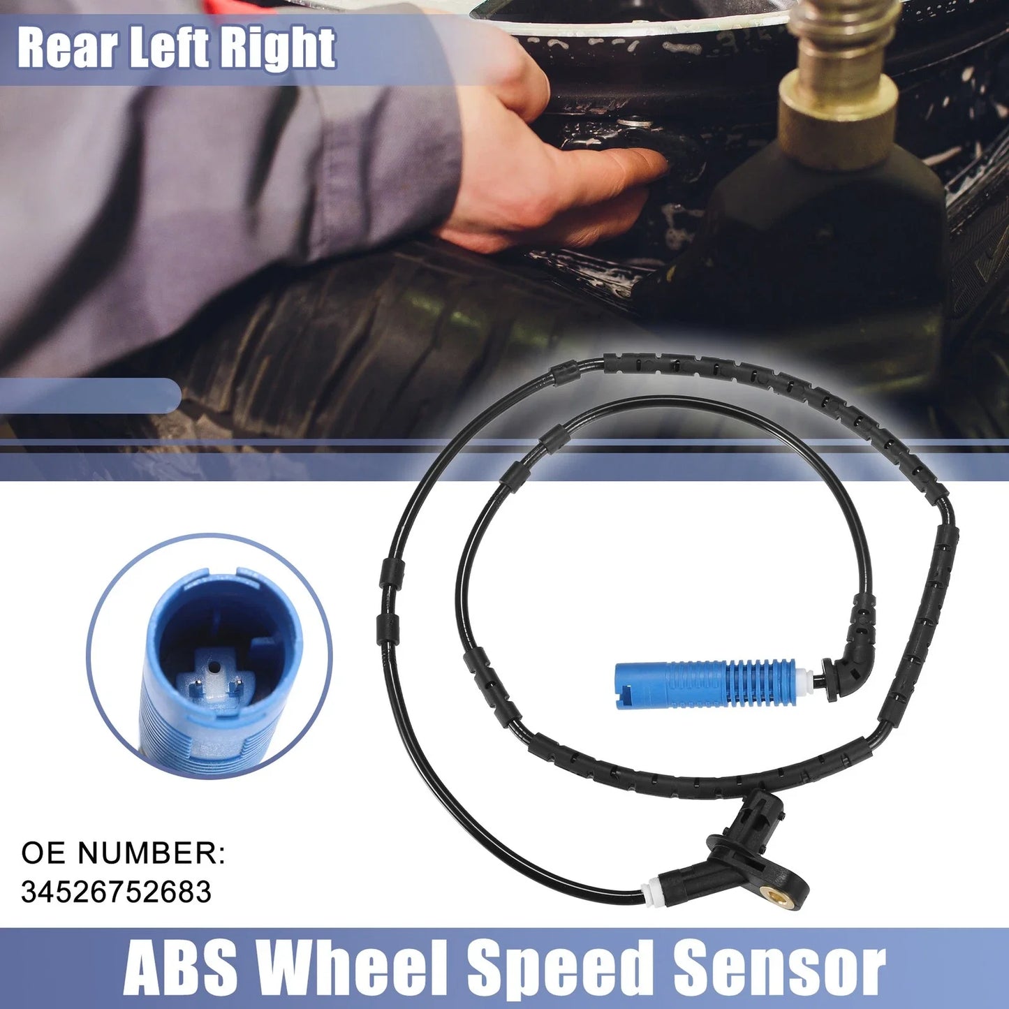 ABS Wheel Speed Sensor for BMW 330i No.34526752683