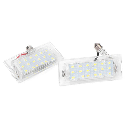 LED License Plate Lights for BMW X5 E53, X3 E83 (2003-2009)