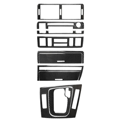 Carbon Fiber Interior Console Cover Trim for BMW 3 Series E46 (1998–2005) RHD