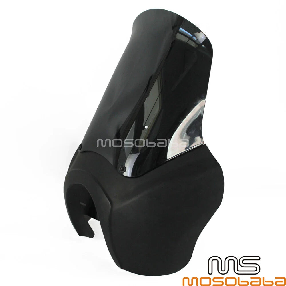 Front Outer Headlight Fairing w/Windshield for Harley Dyna FXDWG FXDF FXDL (2006-2017)