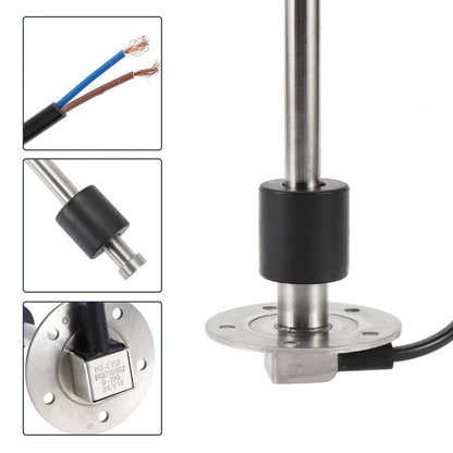 Fuel Sending Unit and Gauge Kit 0-190 Ohm 150mm for Boat Car