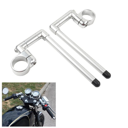 58MM Cafe Racer Clip-On Handlebar for Universal Motorcycle (7/8")