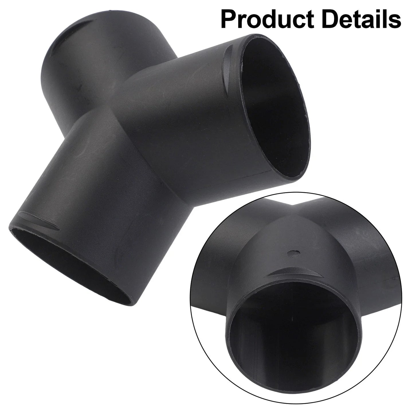 60mm / Vent Duct Y Branch Pipe Outlet Exhaust Connector for Air-Diesel Heater