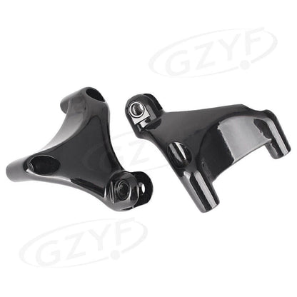 2X Passenger Rear Foot Pegs for Harley X350 (2023–2023) Black