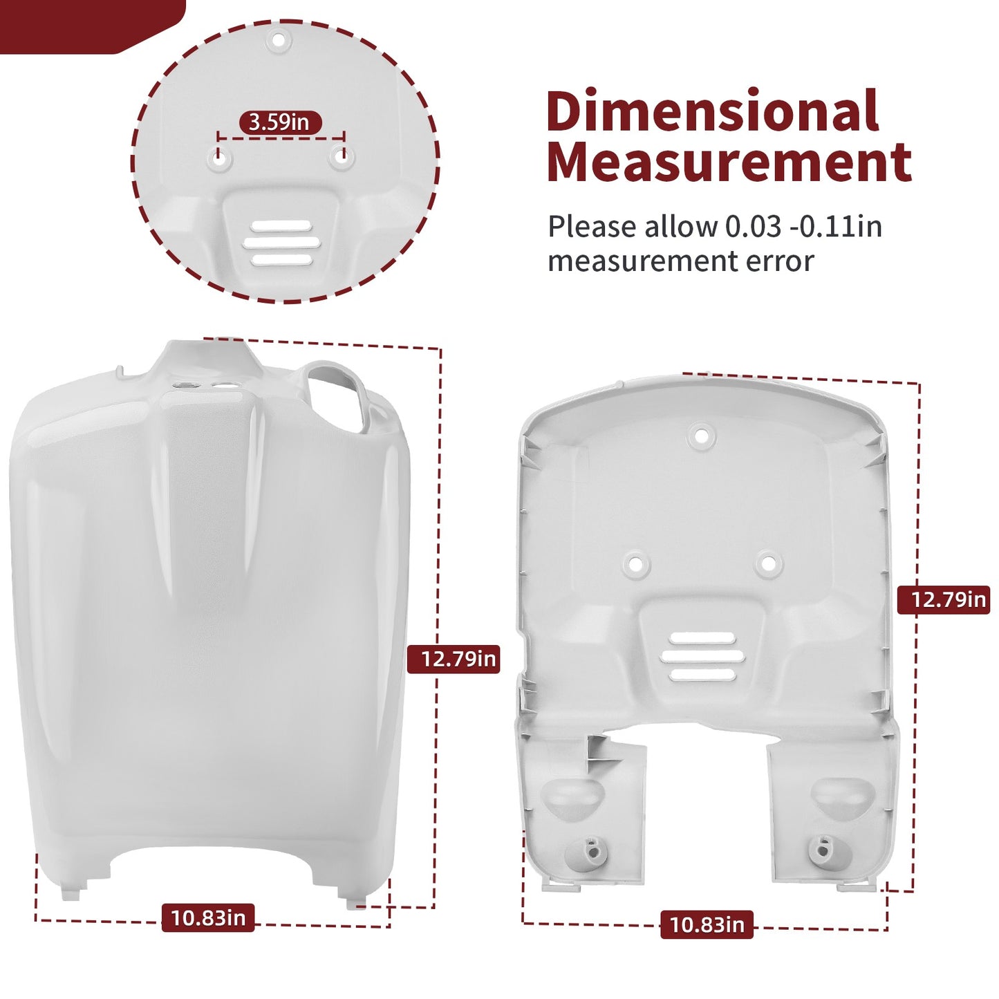 Fender Cover Set for Honda Ruckus 50 (2002–2023)