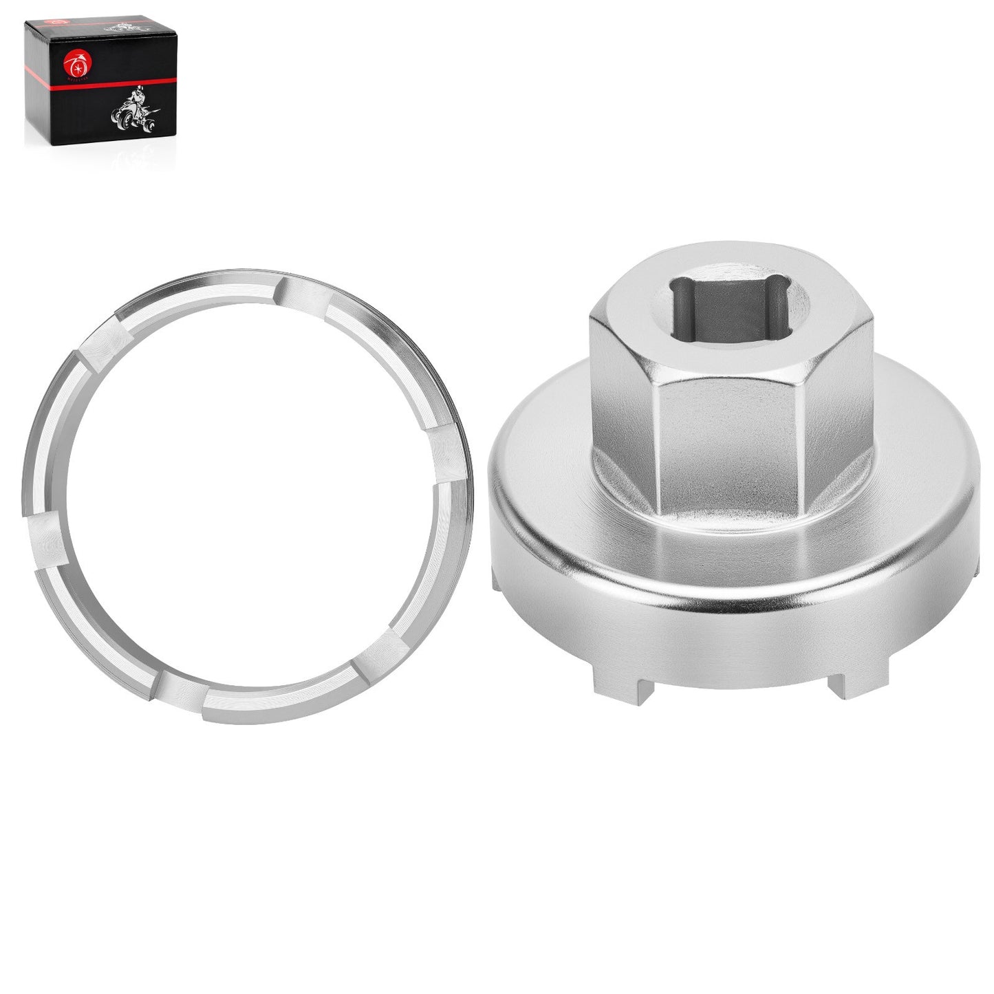 44mm Rear Wheel Bearing Retainer & Tool for Honda CR125R CR250R CR500R (1984–2001)
