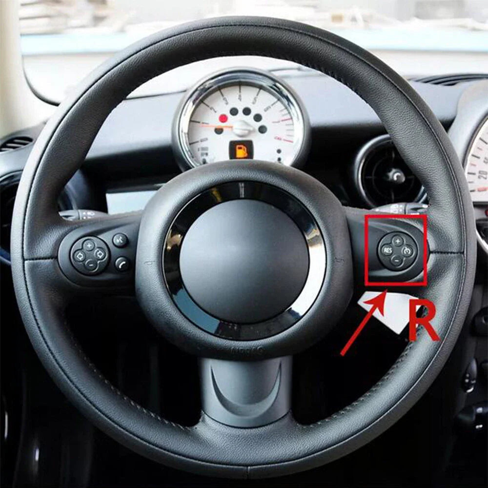 Steering Wheel Switch Cruise Control Button Cover for Mini Cooper (2002-2023)
