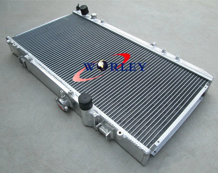 Aluminum Radiator for Toyota Celica GT4 ST185 (1990–1994) with Fans