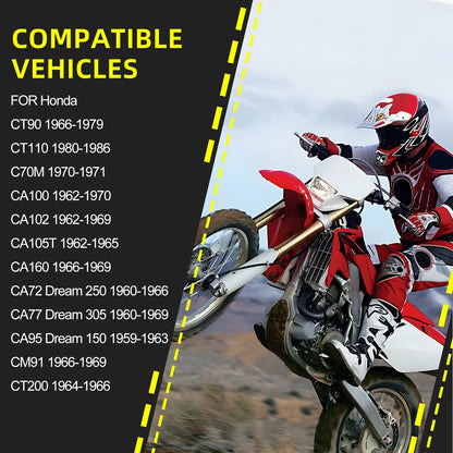 2 Battery Box Latch for Honda Trail CT90 CT110 CT200 (1966–1986)