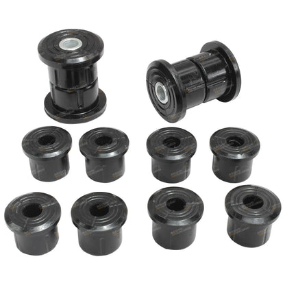 Full Leaf Spring Shackle + Poly Bush Kit for Sierra LJ SJ SJ410 SJ413 MG410