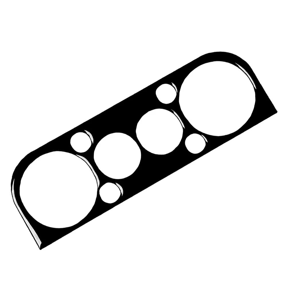 Glossy Black AC Climate Control Panel Cover Trim for BMW 3 Series E36 (1991–1999)