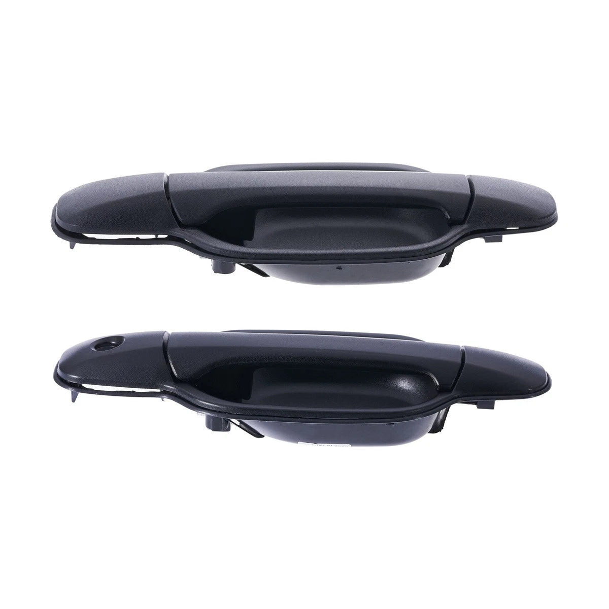 2pc Outer Door Handle Black for Isuzu D-Max (2006–2012)