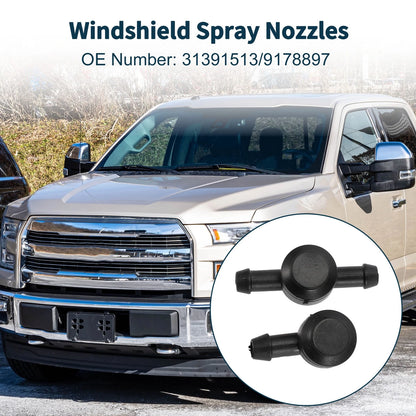 Windshield Washer Nozzle with Gasket