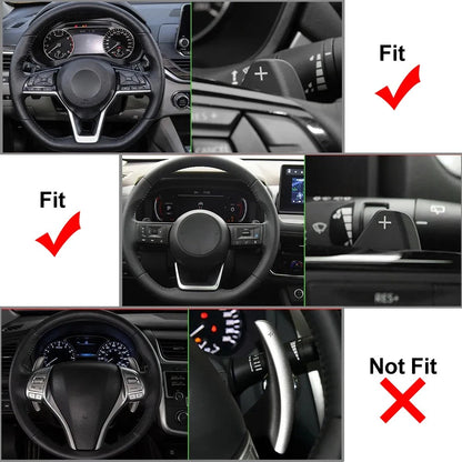 2X Inner Door Window Lift Switch Button Panel Cover Trim for Nissan GTR R35 (2008–2016)