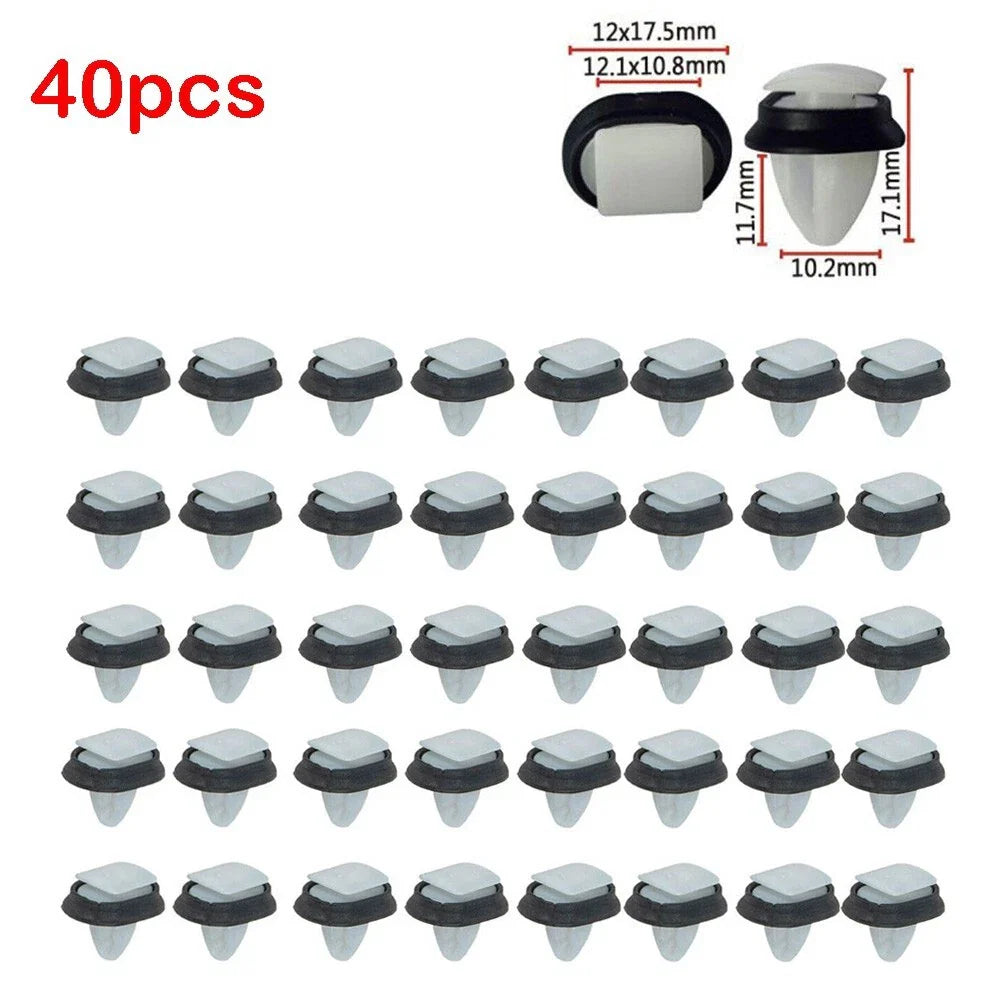 40pc Body Side Moulding Clip Retainer Fastener for Ram ProMaster