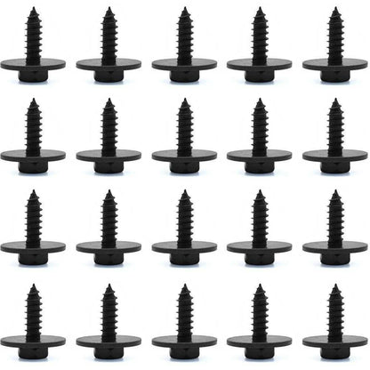 20Pcs Hex Head Screws Accessories Anti-corrosion for Bumper Engine Metal