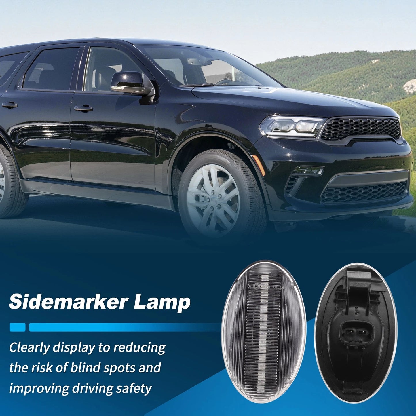 LED Side Fender Marker Light for Subaru Impreza MK2 GD (2000–2007) Amber