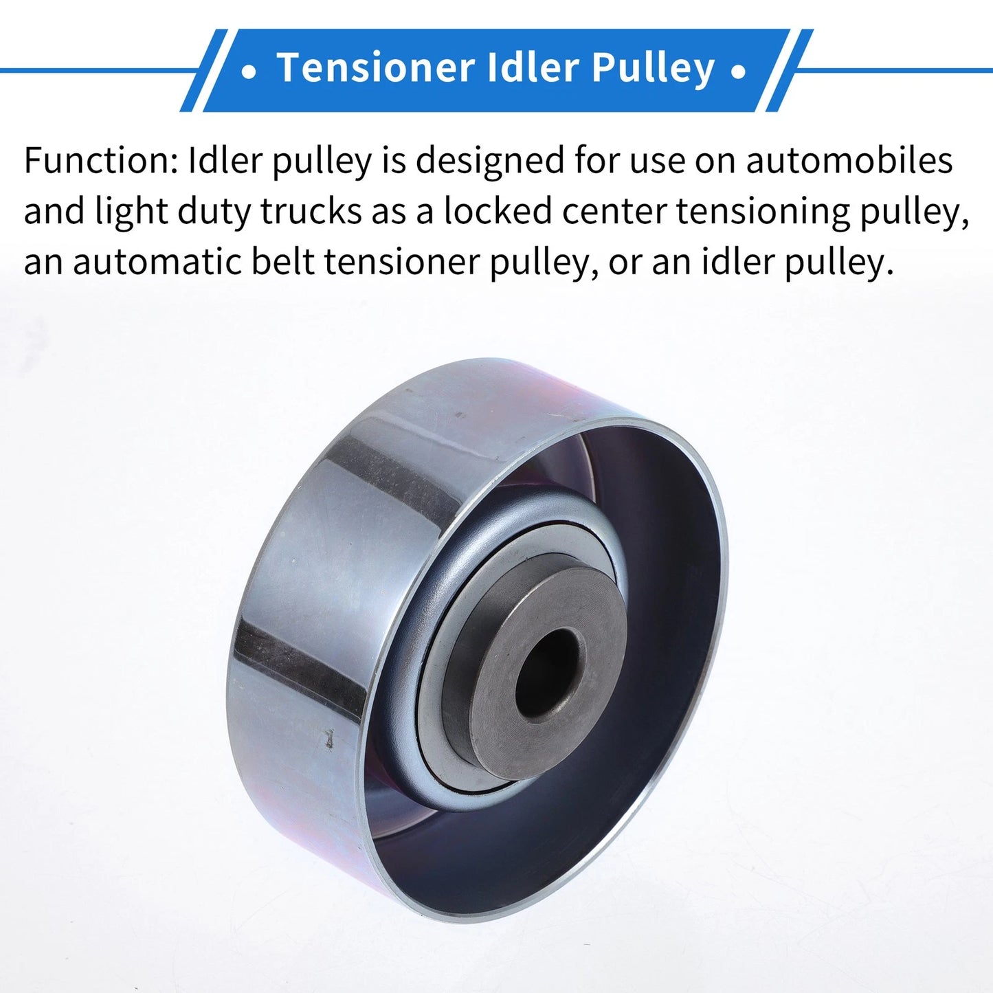 Drive Belt Idler Pulley for Mitsubishi Outlander (2003–2006) No.MD374877