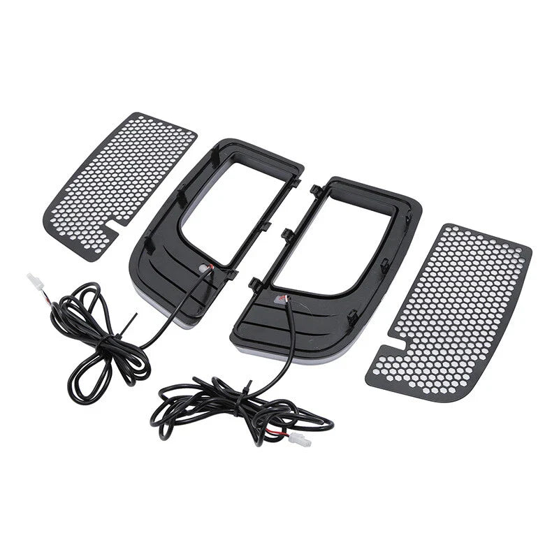 LED Fairing Lower Grills with Turn Signal Lights for Harley Road Glide (2014-2024)