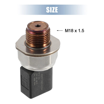 Fuel Rail Pressure Sensor for Volkswagen Beetle TDI 2012–2019 04L906054