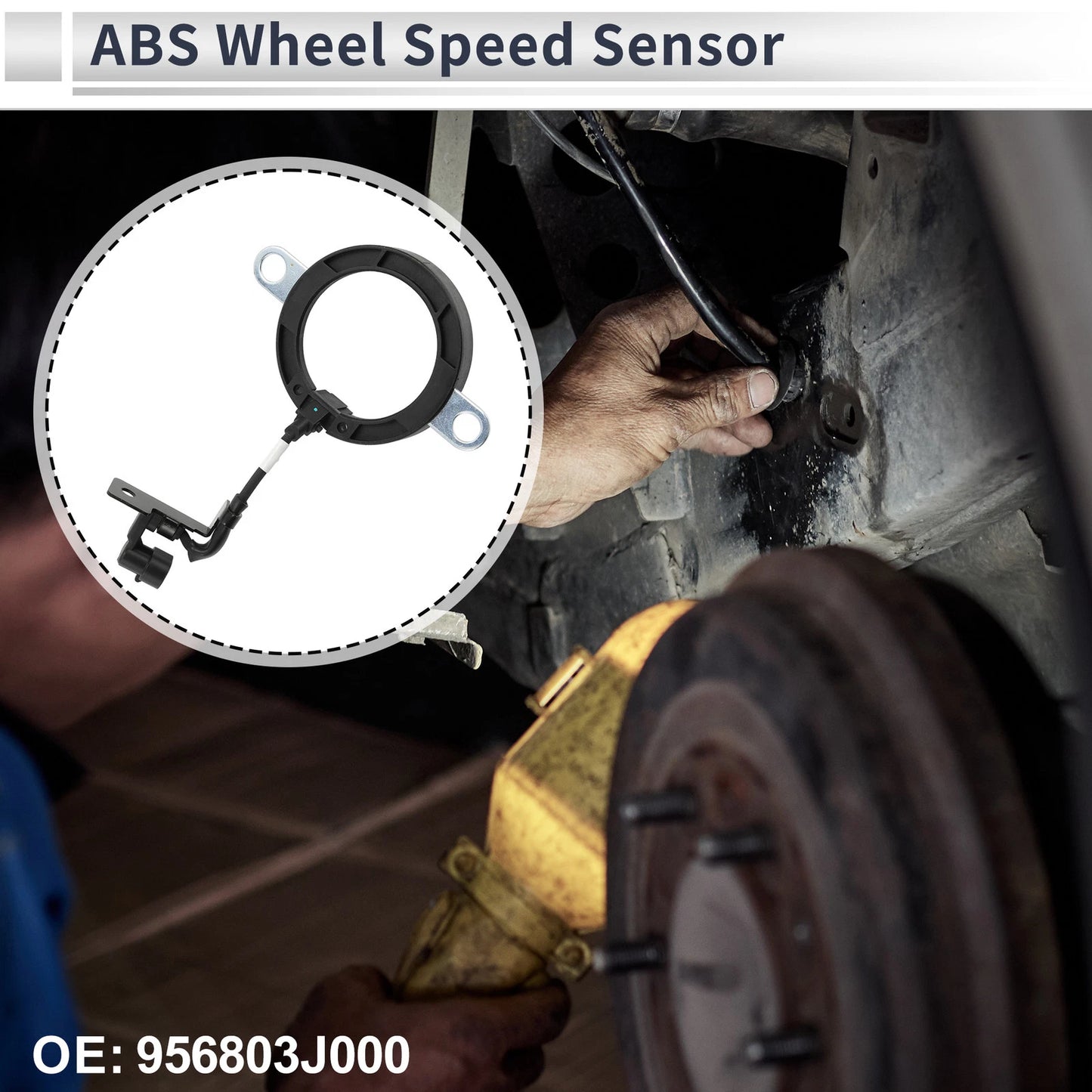 ABS Wheel Speed Sensor No. 956803J000 for Kia Sorento (2011–2012) AWD