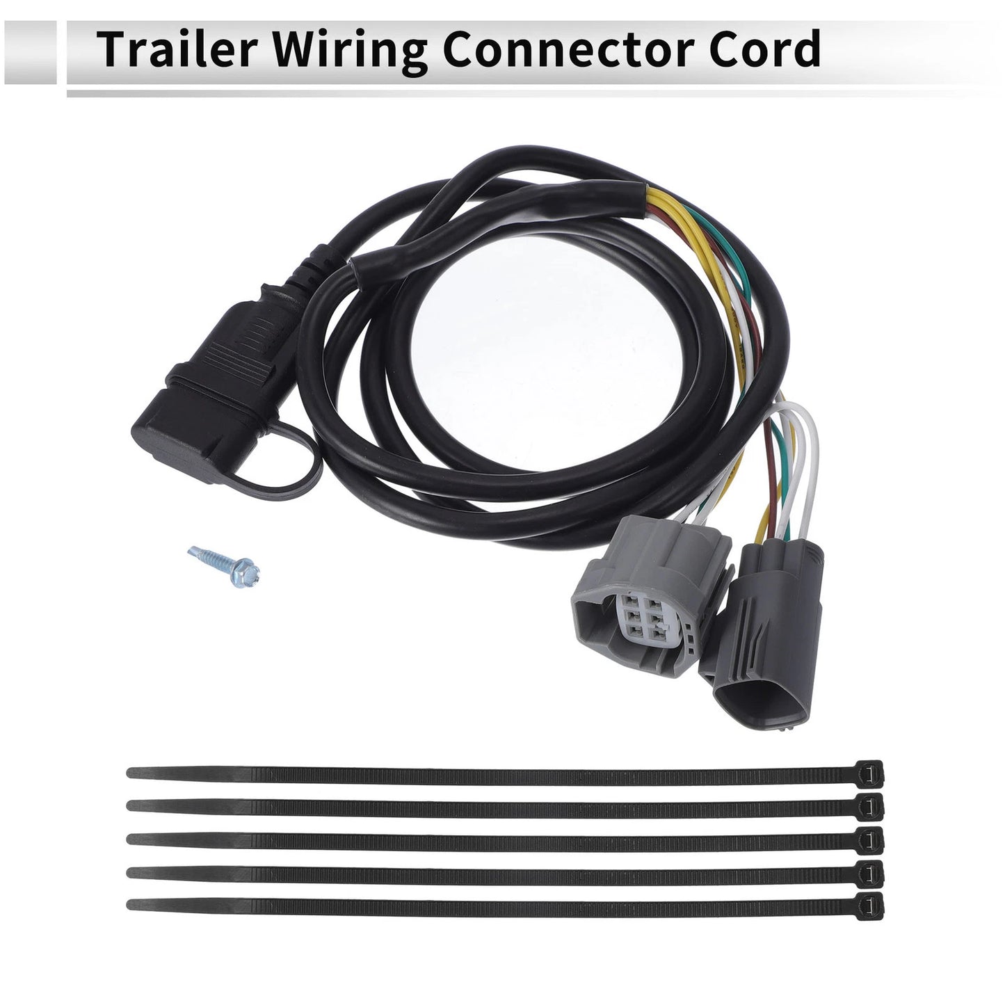 4 Pins Trailer Wiring Connector for Jeep Gladiator (2023)
