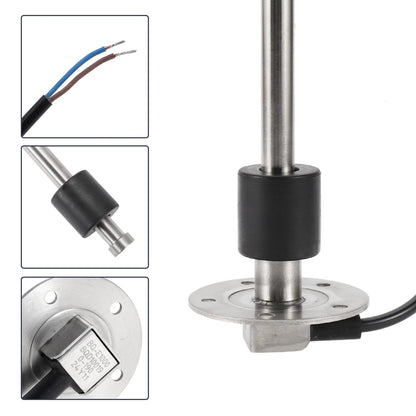Fuel Sending Unit and Gauge Kit 0-190 Ohm for Boat Car (0-190 Ohm)