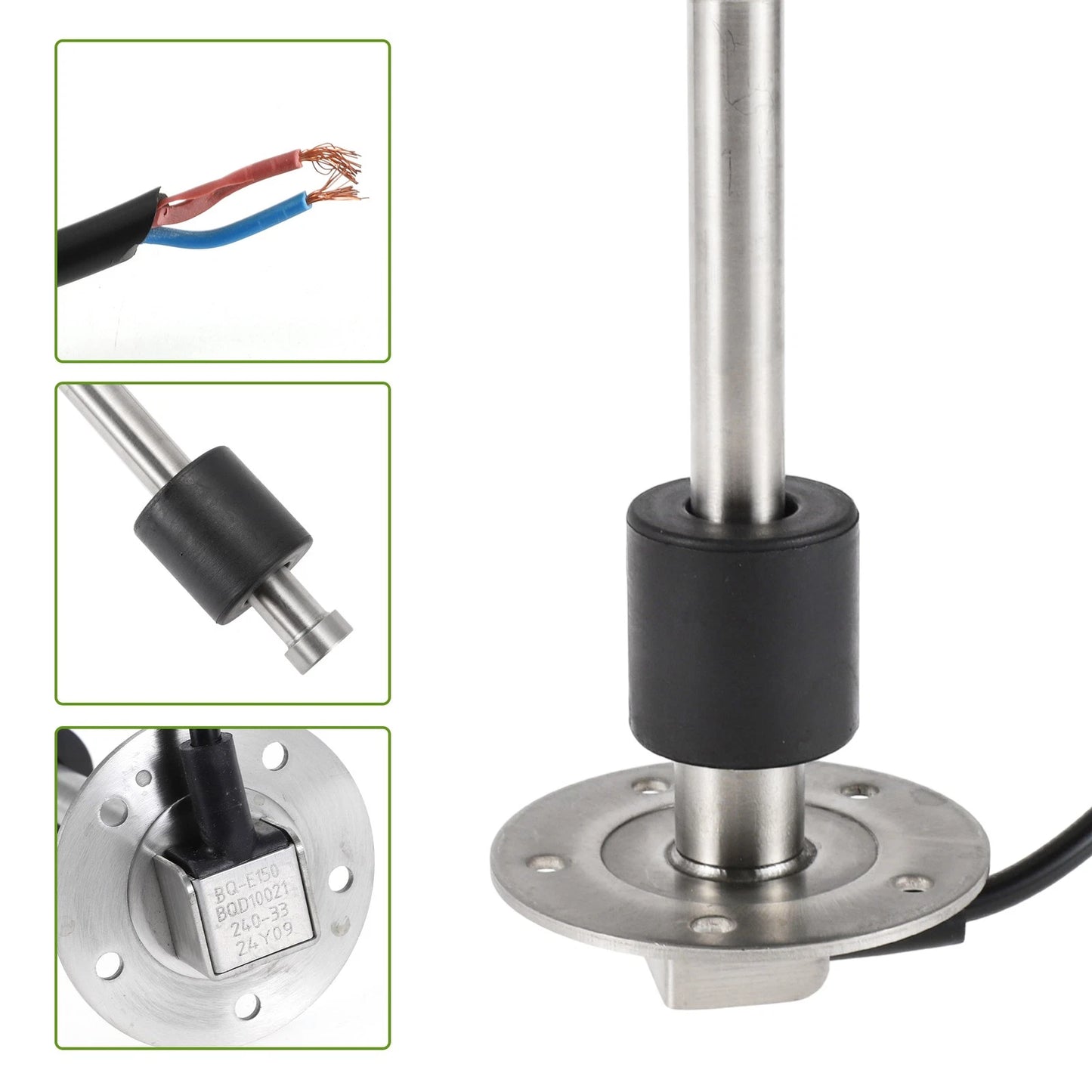 Fuel Sending Unit and Gauge Kit 240-33 Ohm for Boat Car Vehicle