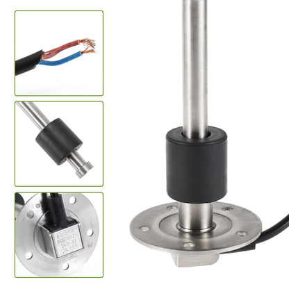 Fuel Sending Unit and Gauge Kit 240-33 Ohm for Boat Car Vehicle
