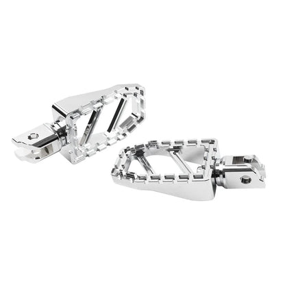 CNC Front Foot Pegs for Harley Softail Fat Boy Low Rider (2018-2023)