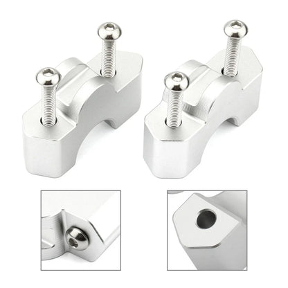 Handlebar Riser Clamp for BMW R 1300 GS (2023-2024) Silver