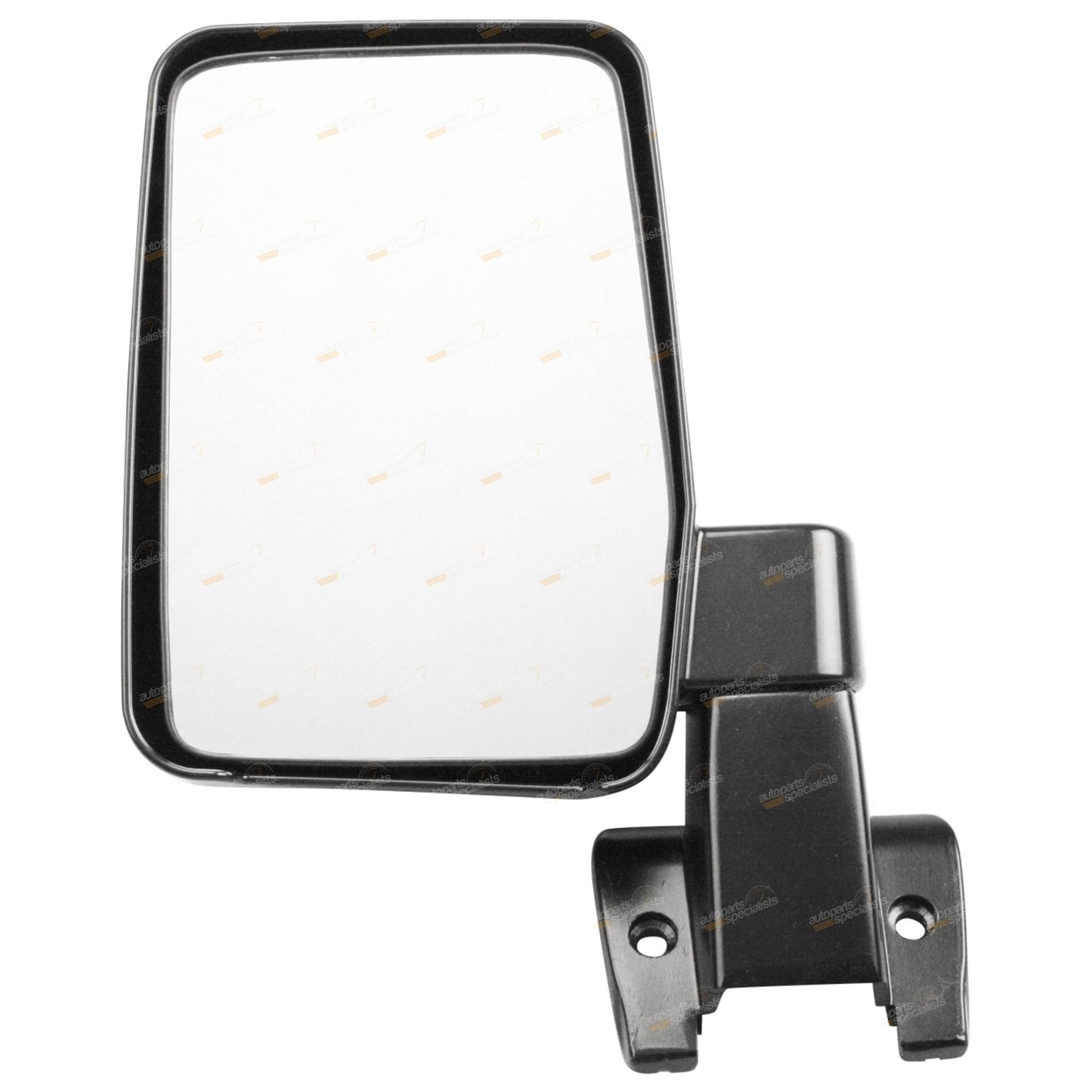 Pair of Black Large Door Wing Mirrors for Toyota Landcruiser 60 Series (1987–1990)