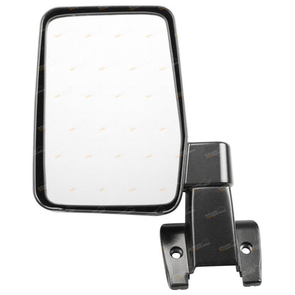Pair of Black Large Door Wing Mirrors for Toyota Landcruiser 60 Series (1987–1990)