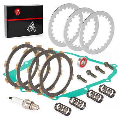 Clutch Friction Plates Gasket Kit for Honda CRF80F CRF100F (2004–2013)