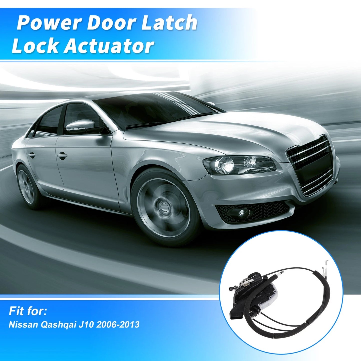 Rear Right Power Door Lock Actuator 82500JE20A for Nissan Qashqai J10 (2006–2013)