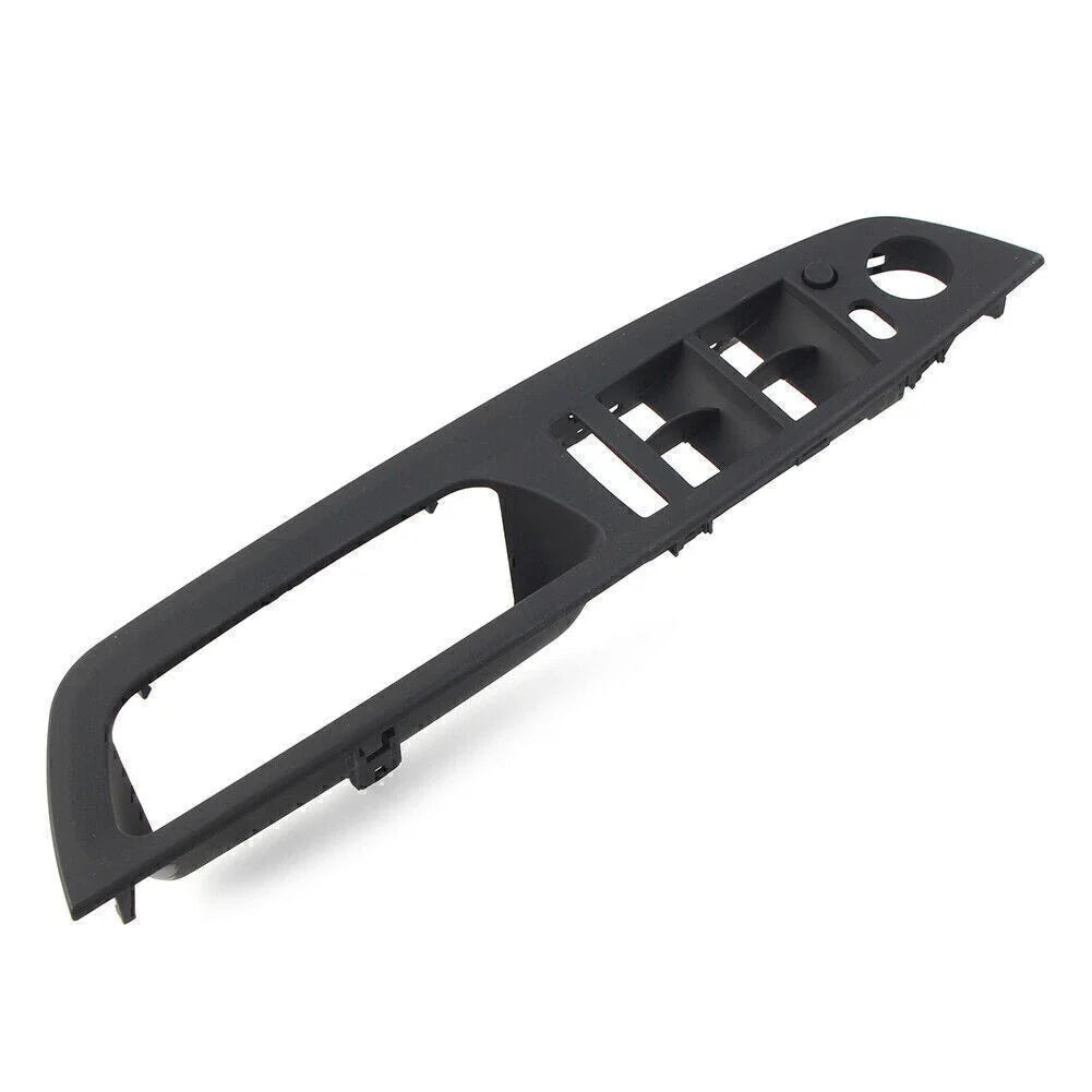 Inner Door Handle Trim Cover for BMW X5 X6 E70 RHD Matte Black (2007-2013)