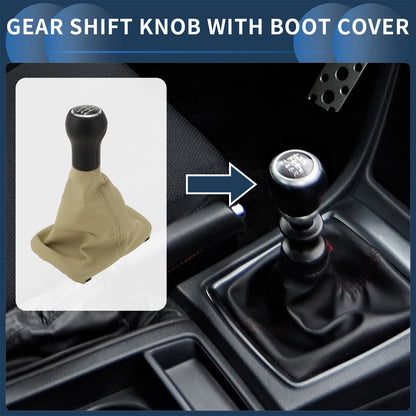 6 Speed Gear Shifter Knob with Cover for VW Beetle (1998–2010)