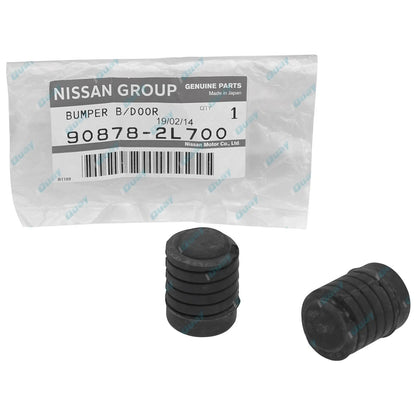 2 Bonnet Adjusting Bumper Stops Rubbers Navara D22 Ute Genuine Nissan New