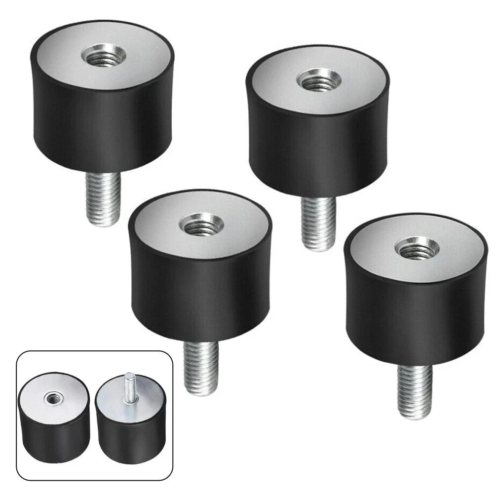 Anti Vibration 4Pcs M8 Rubber Mounts Isolator Bobbins for Car Exhaust System