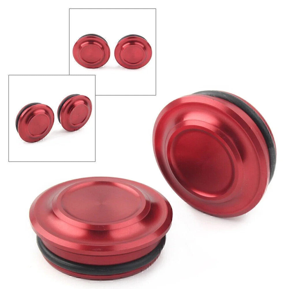 Frame Hole Cover Red for HONDA REBEL 500 CMX500 (2020-2021)  Pieces