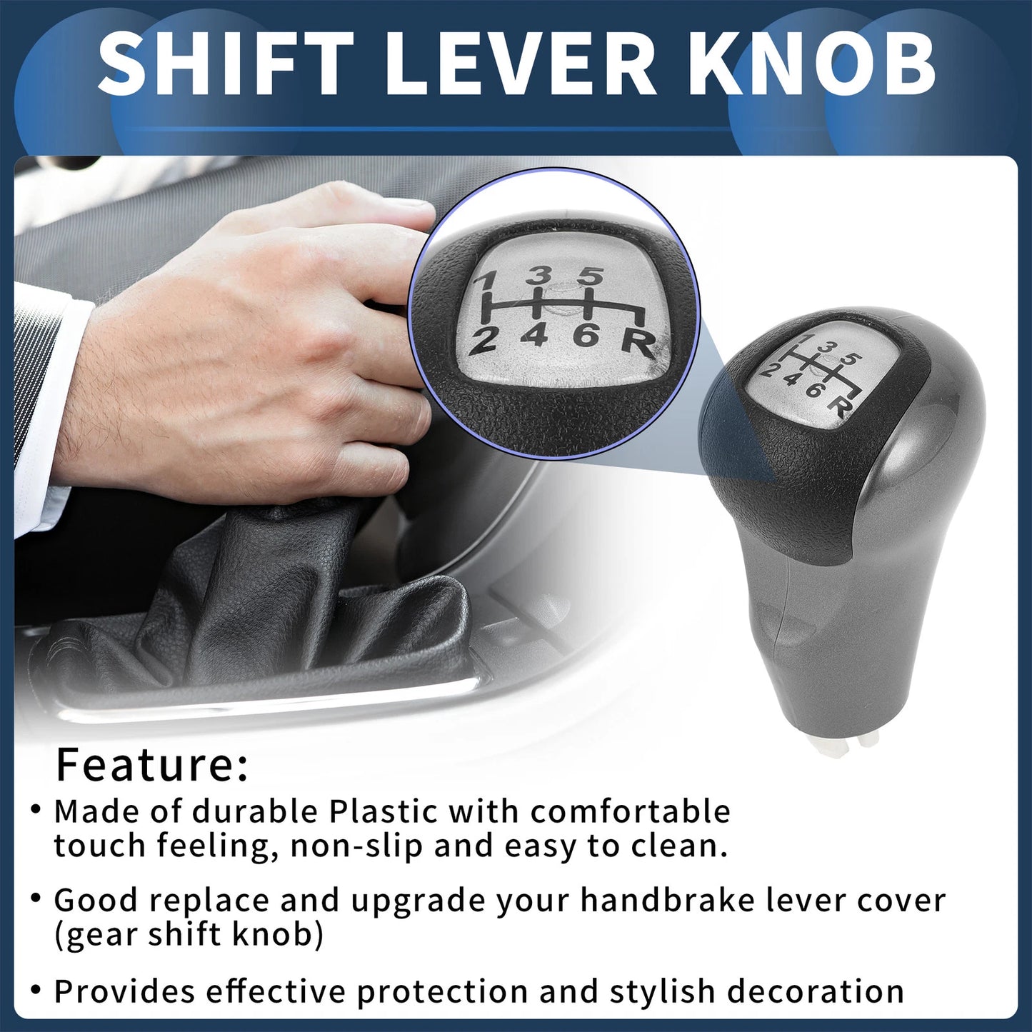 6 Speed Manual Gear Shift Knob No. 54102SNAA01 for Honda Civic (2006–2011)