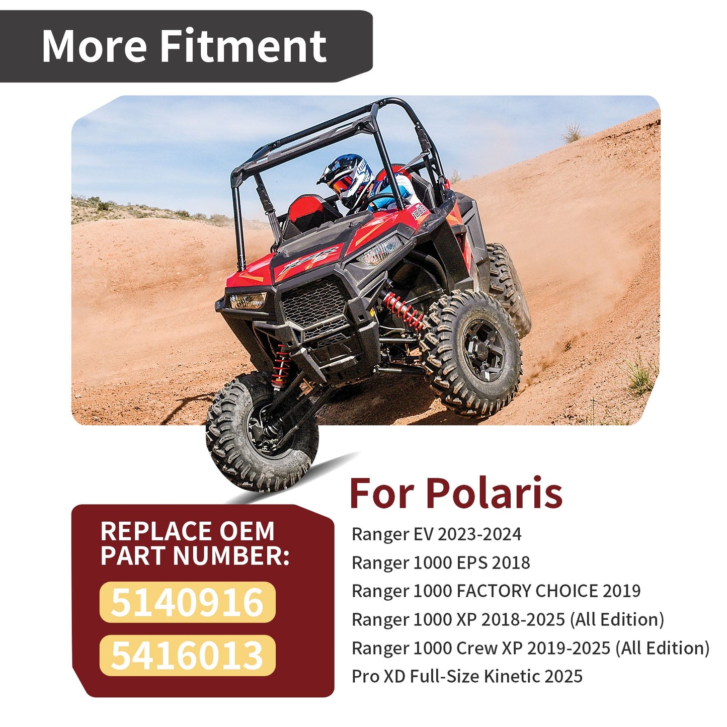 Torsion Bar Linkage with Bushing for Polaris Ranger Crew XP 1000 (2019–2025)