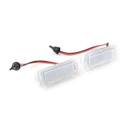SMD 18 LED License Plate Lights for Ford Fiesta, Focus, C-Max, Kuga, Mondeo (2008-2023)