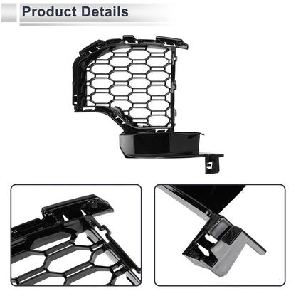 1 Pc Front Right Fog Light Grill Black for BMW X5 (2019-2022)