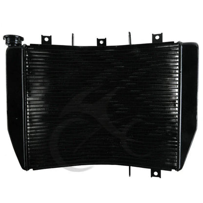 Black Radiator Engine Cooler for Kawasaki Ninja ZX6R ZX636 ZX6RR (2005-2006)
