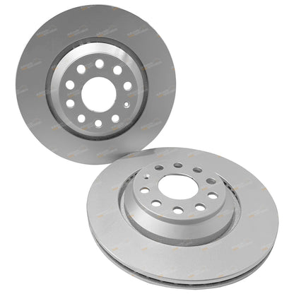 2X Rear Disc Brake Rotors for VW Passat (2008–2012) 310mm