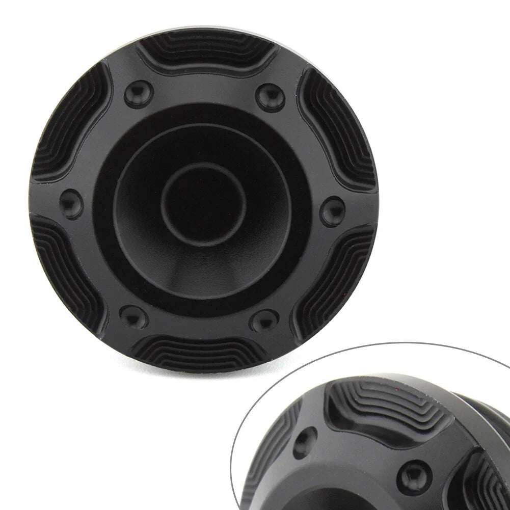 Black Frame Hole Cover Caps for Harley X350 Motorcycle